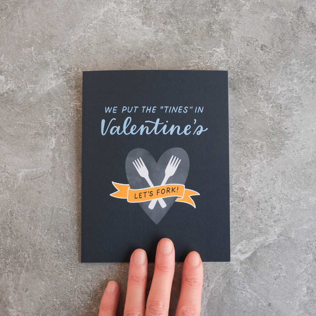 GREETING CARD // We put the “tines” in Valentine’s